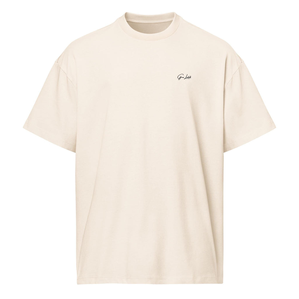 Gene Ladell Box Tee w/Black Embroidery